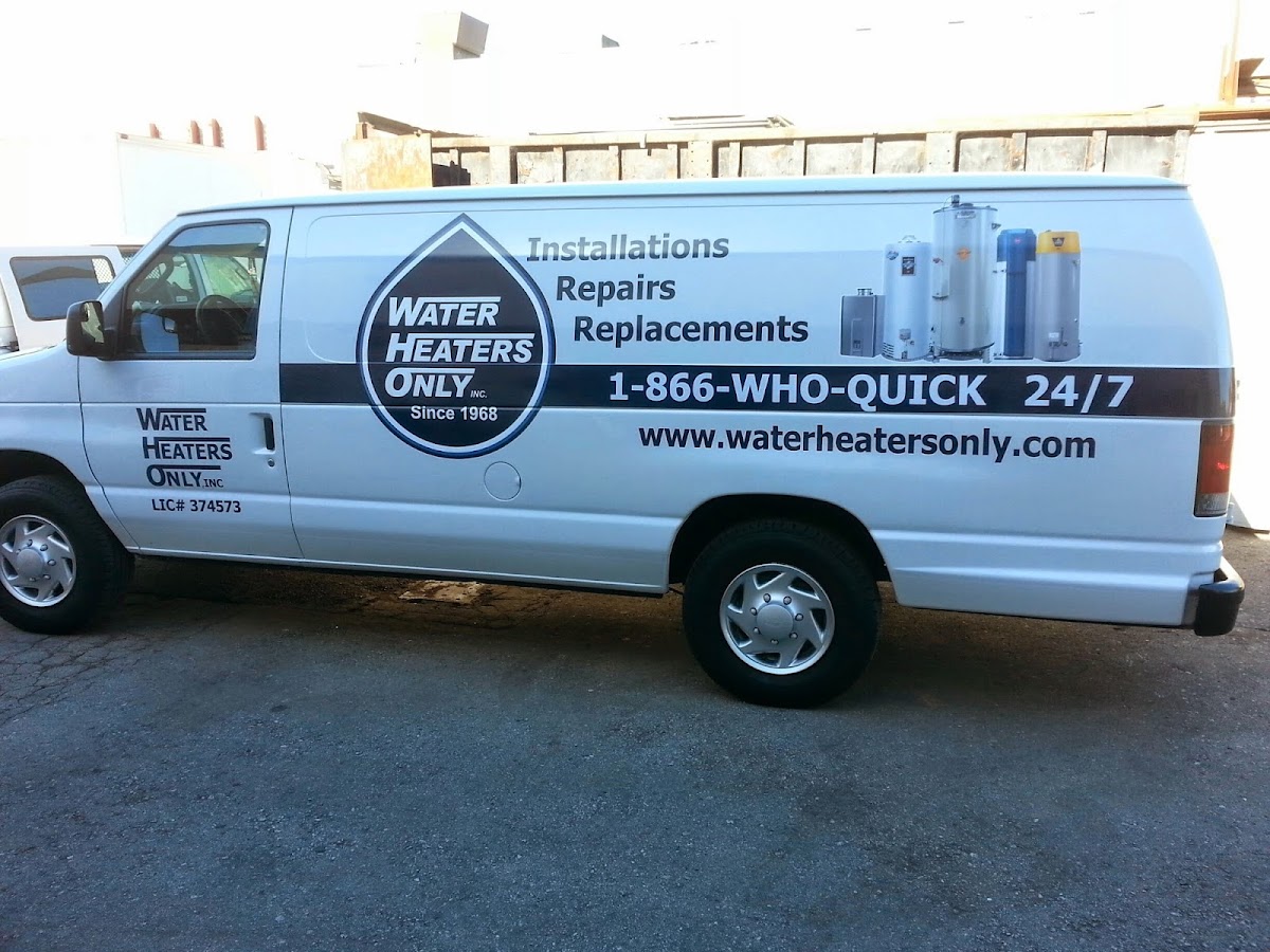 Water Heaters Only, Inc reviews
