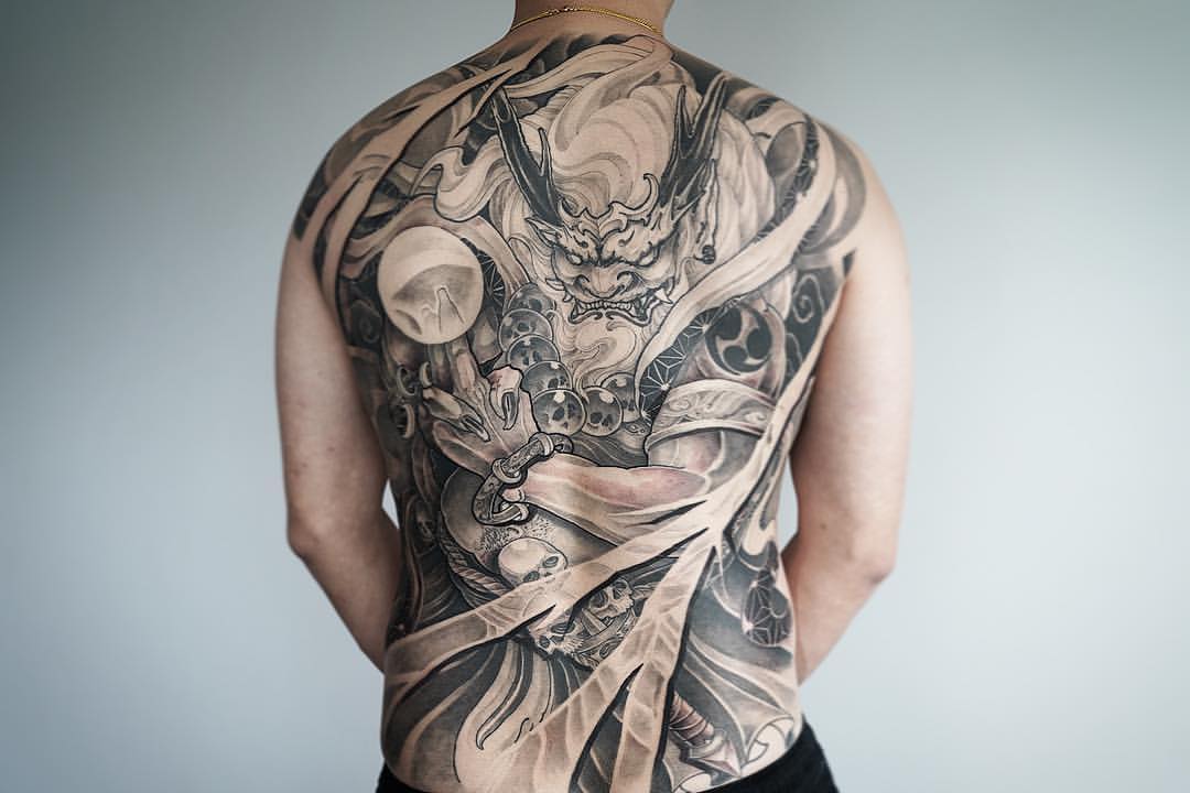 Chronic Ink Tattoo Shops  Samurai back piece by Tristen Zhang WorkProud  WearProud  Facebook