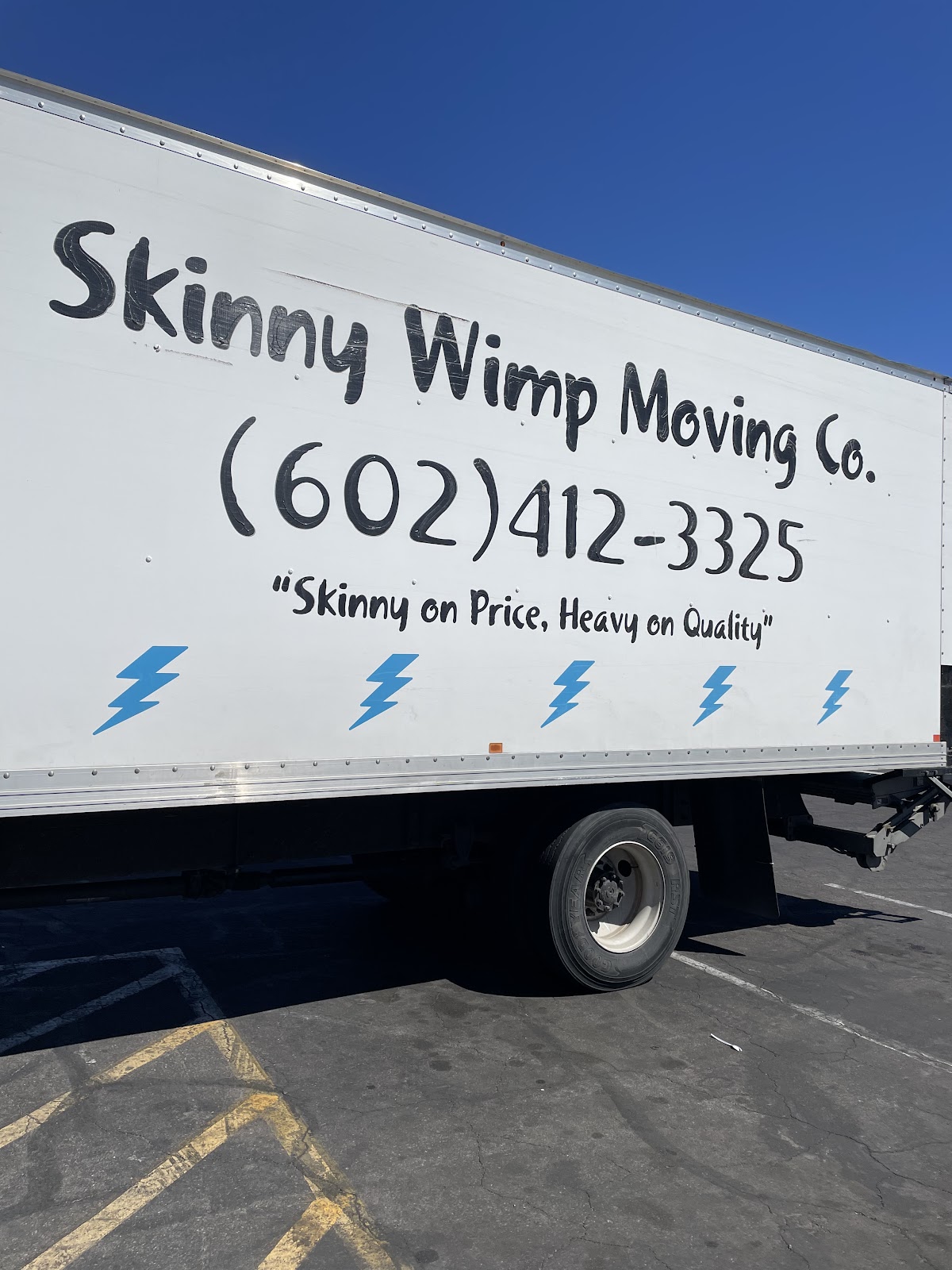 Skinny Wimp Moving and Storage reviews