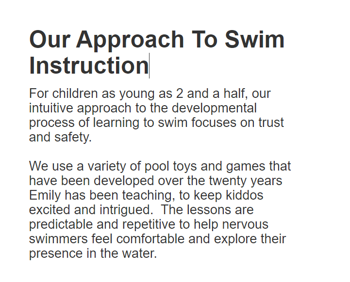Little Fish Swim School West