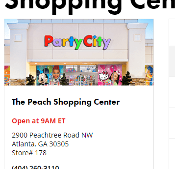 Party City
