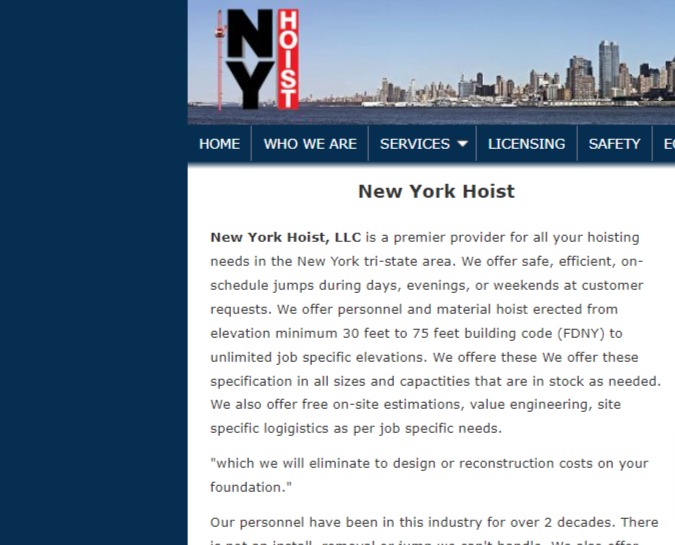 New York Hoist