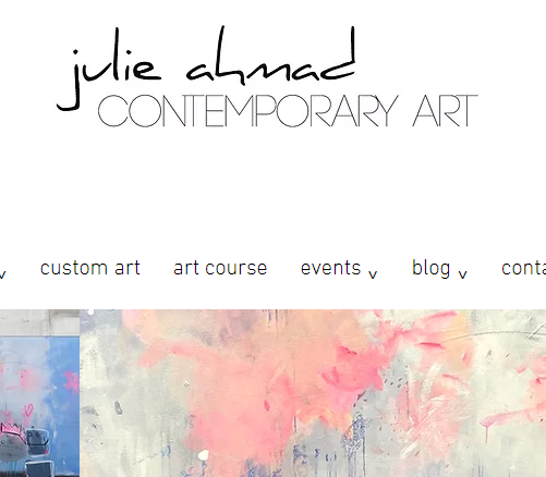Julie Ahmad Art Studio + Gallery