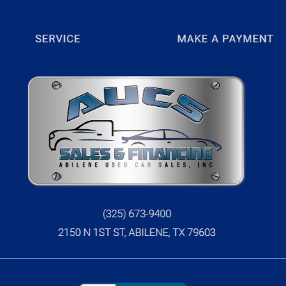 Abilene Used Car Sales - In House Financing
