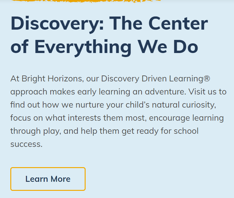 Bright Horizons at the American Center