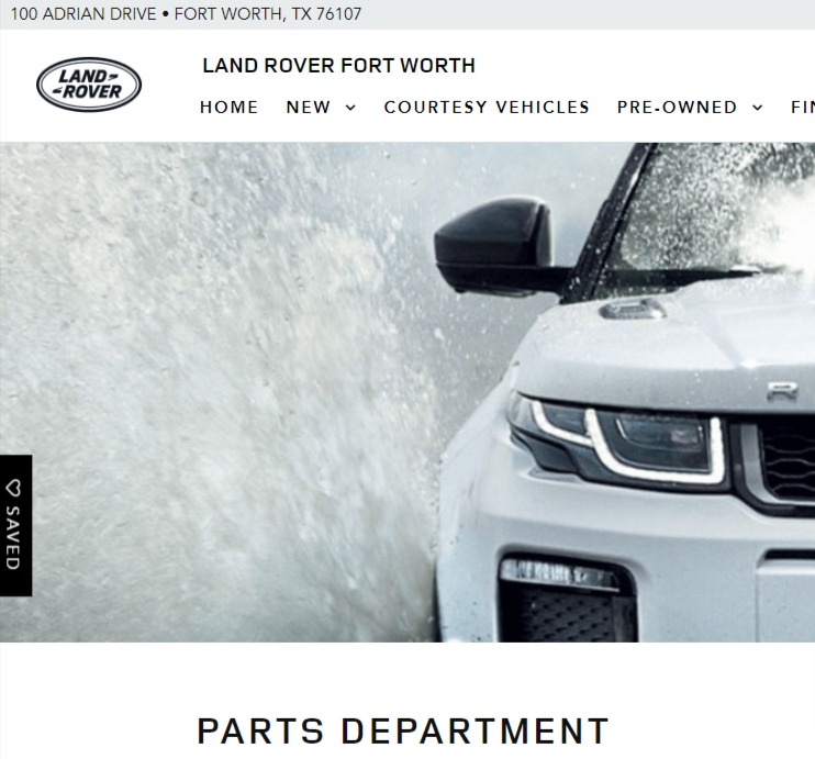 Autobahn Land Rover Fort Worth Parts