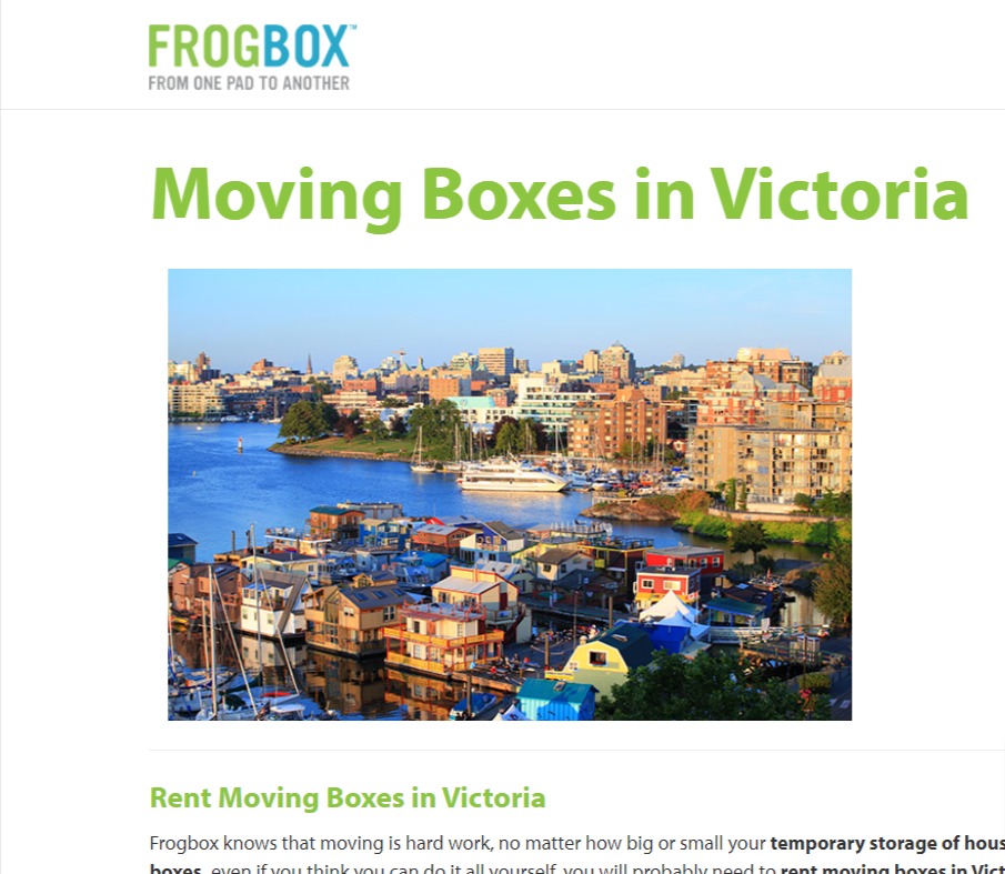 Frogbox Victoria