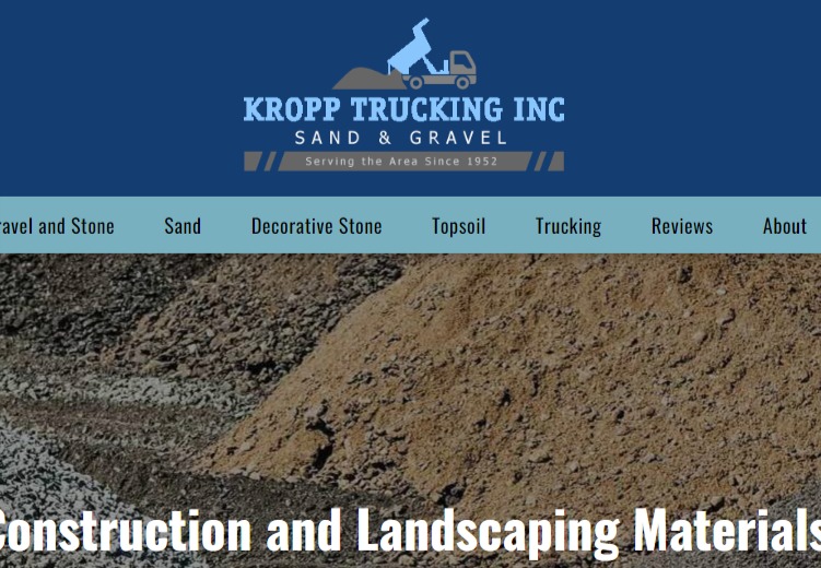 Kropp Trucking Inc Sand & Gravel