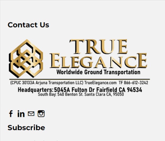 TRUE ELEGANCE LIMOUSINE SAN JOSE