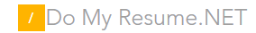 Do My Resume.NET