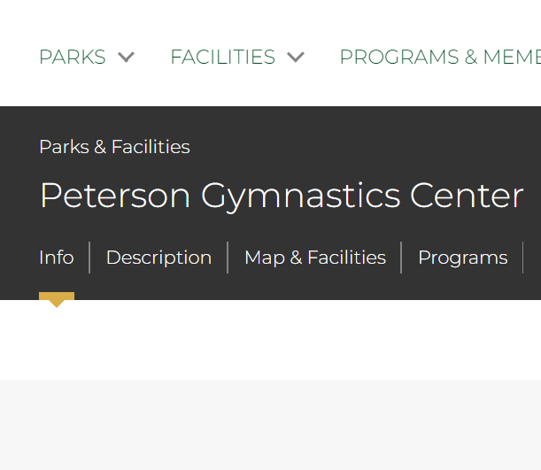 Peterson Park Gymnastics Center