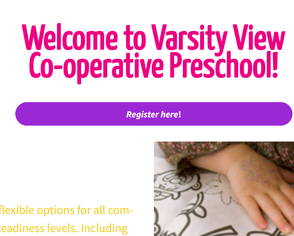 Varsity View Cooperative Preschool