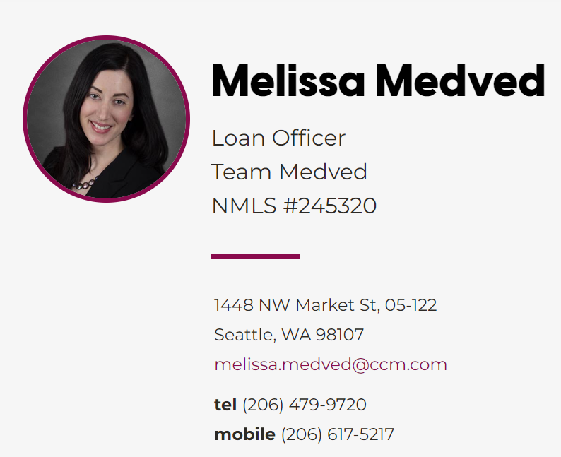 Melissa Medved at CrossCountry Mortgage, LLC