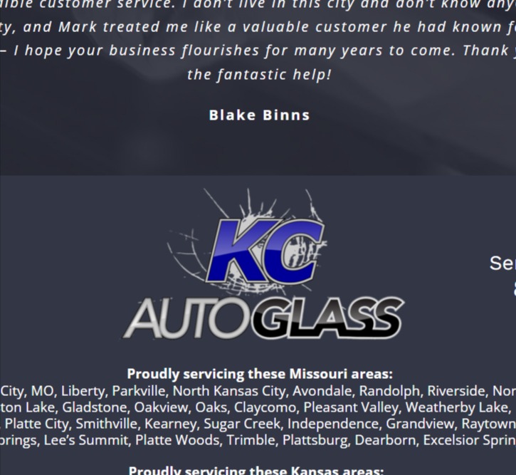 KC Auto Glass- Mobile Windshield Repair Service