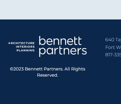 Bennett Partners Architecture | Interiors | Planning