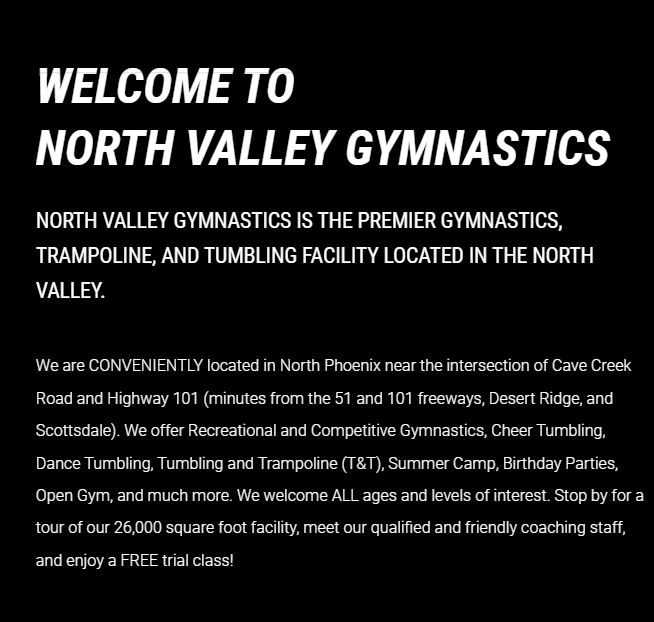 North Valley Gymnastics