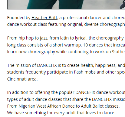 DANCEFIX by HBDC