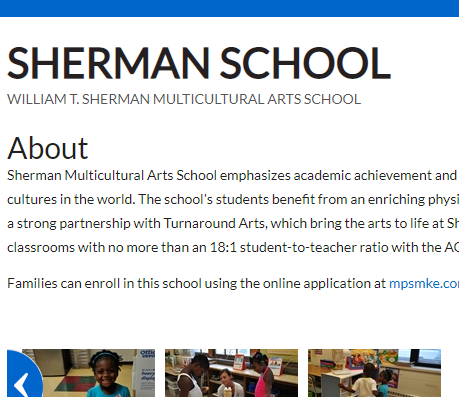 Sherman Multicultural Arts School