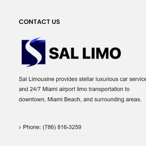 Sal Limo Service Miami