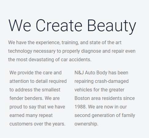 N and J Autobody