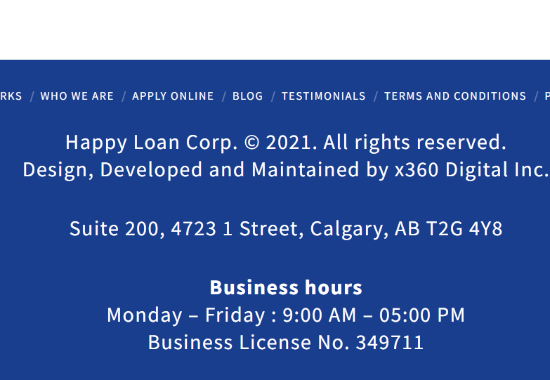 Happy Loan Corp.