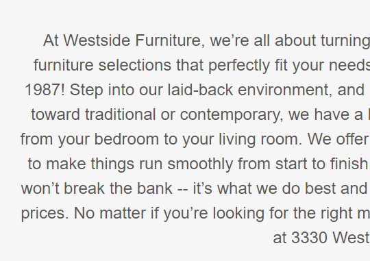 Westside Furniture