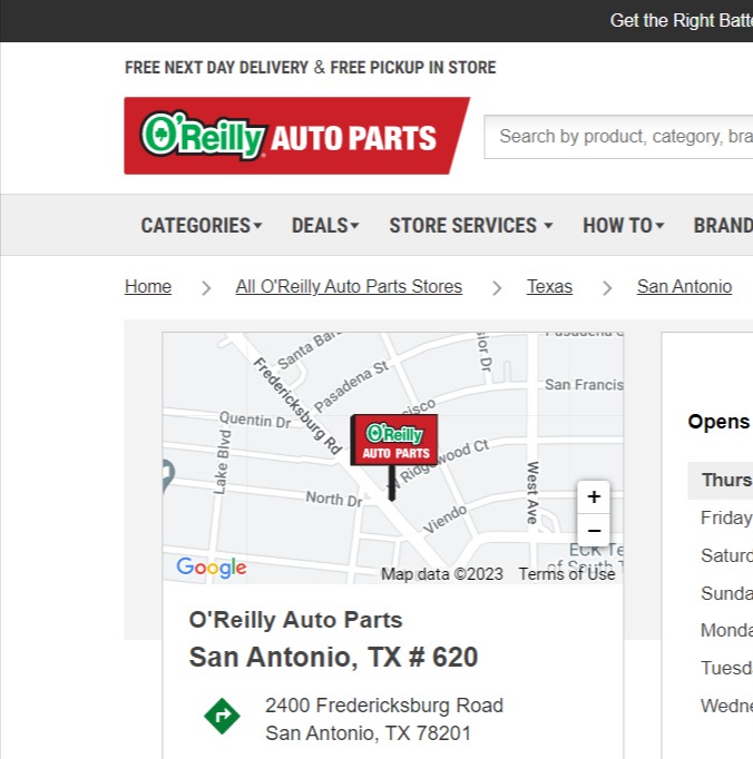 O'Reilly Auto Parts