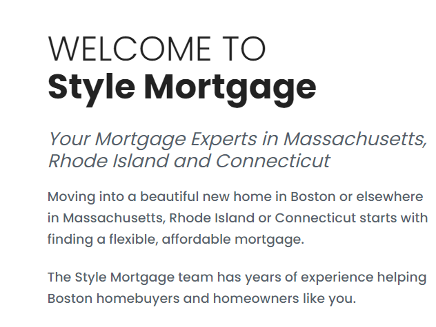 Style Mortgage