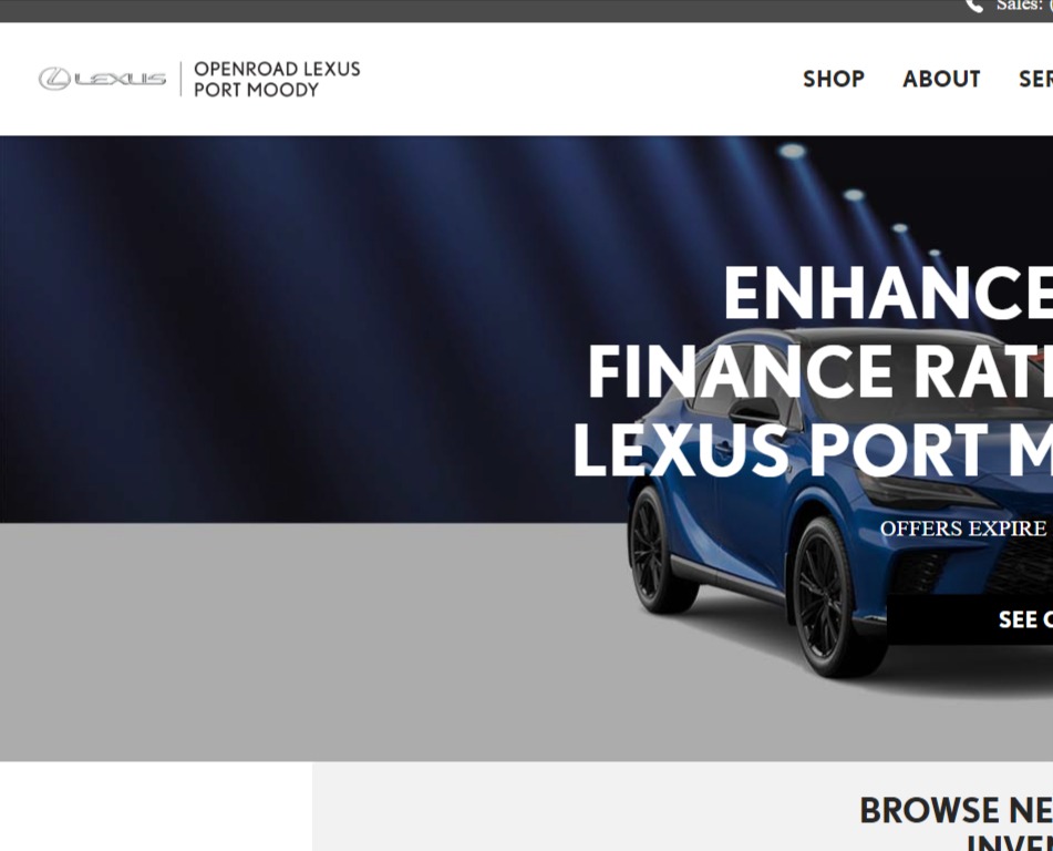 OpenRoad Lexus Port Moody