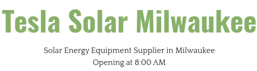 Tesla Solar Milwaukee