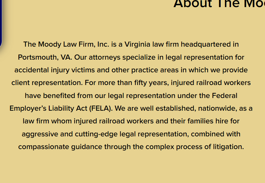 The Moody Law Firm, Inc.