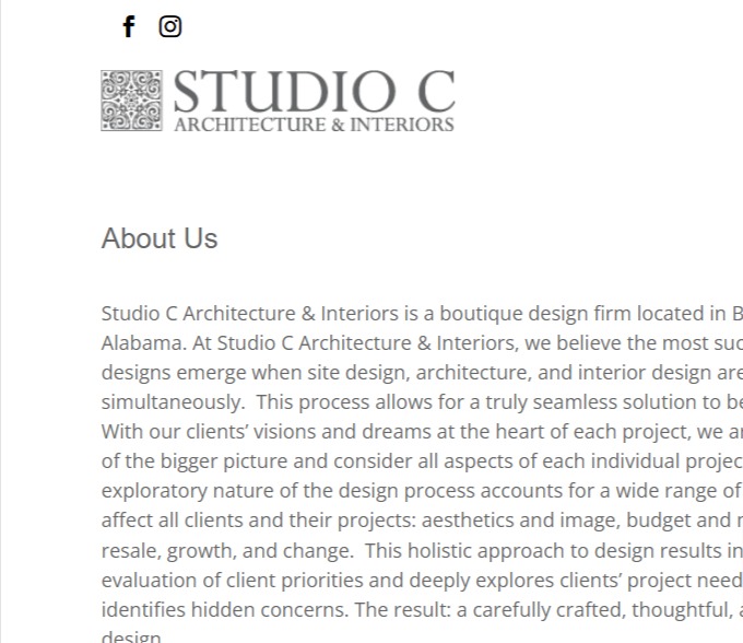 Studio C Architecture & Interiors, LLC