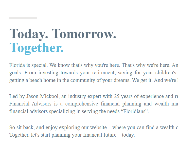 Florida Financial Advisors