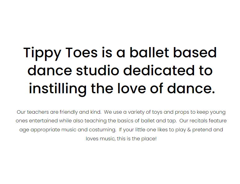 Tippy Toes School of Dance