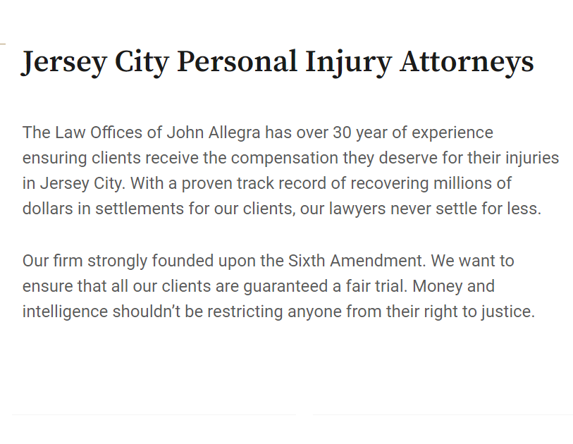 John Allegra Law