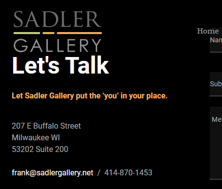 Sadler Gallery