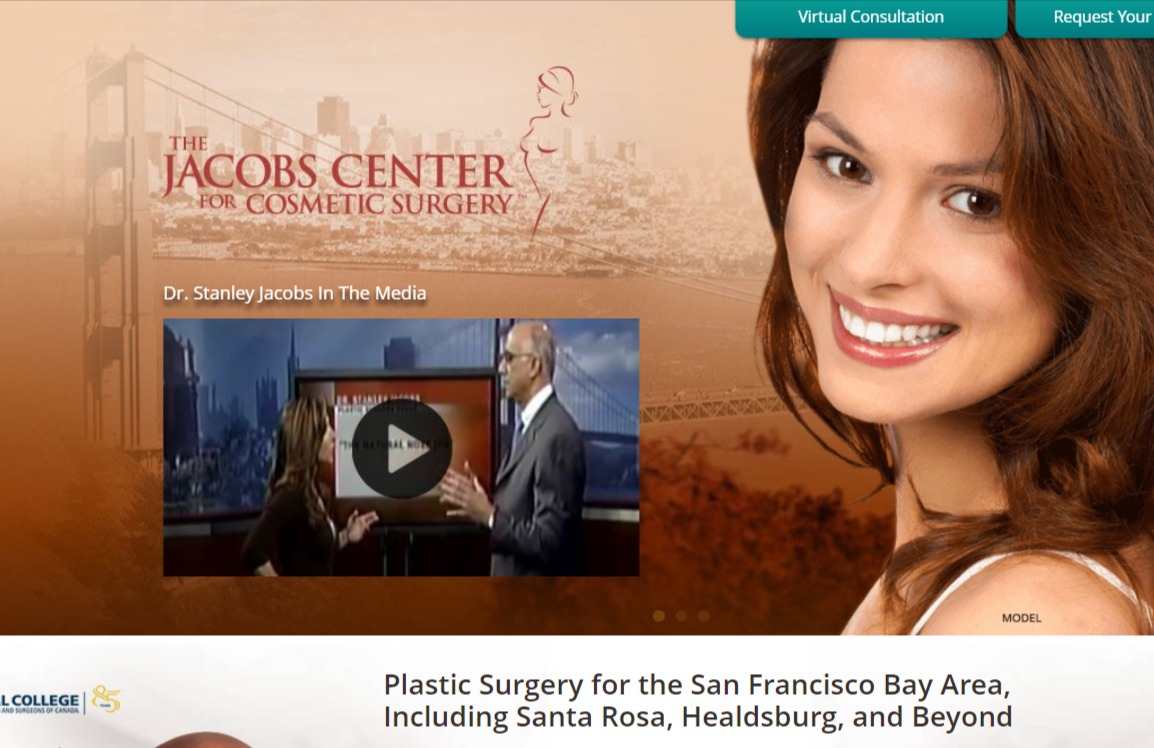 The Jacobs Center for Cosmetic Surgery: Jacobs Stanley W MD