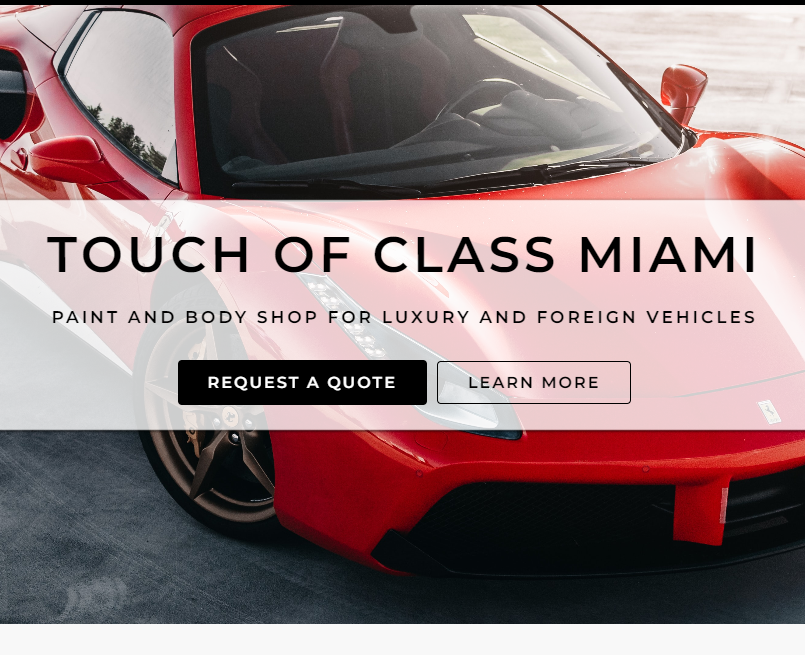 Touch of Class Body Shop