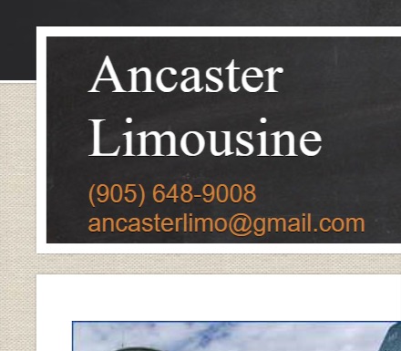 Ancaster Limousine