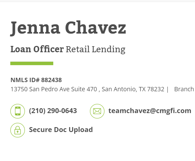 CMG Home Loans San Antonio-Chavez Mortgage Team