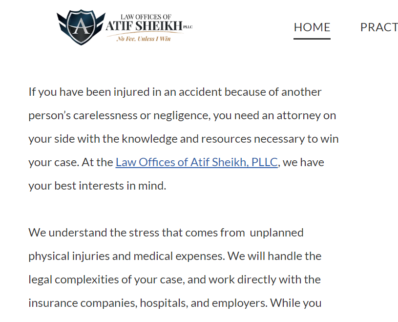 Law Offices of Atif Sheikh, PLLC