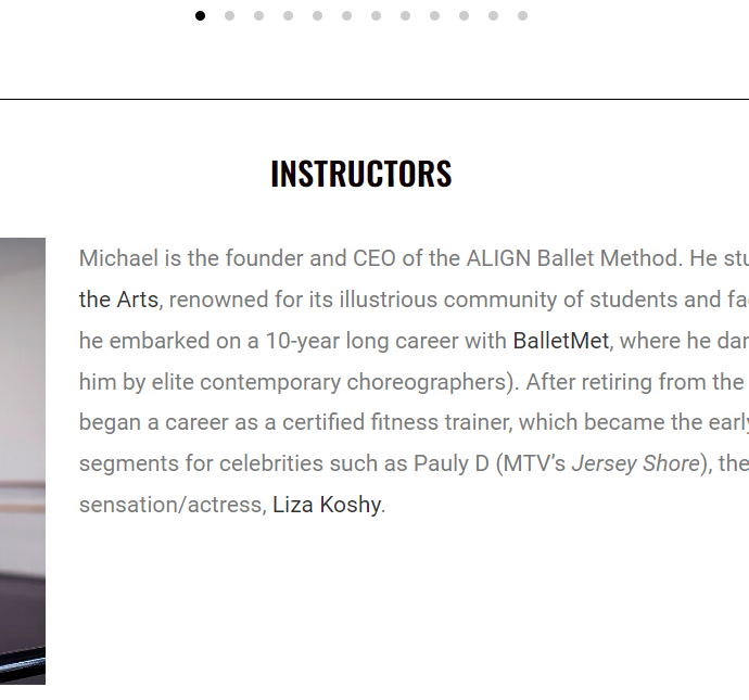 ALIGN BALLET METHOD LOS ANGELES - BEVERLY HILLS
