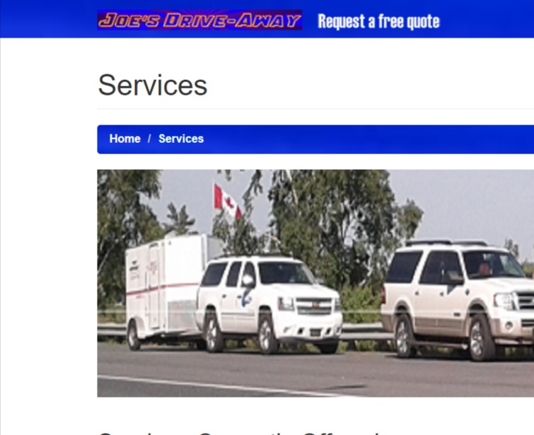 Joe's Drive-Away Service