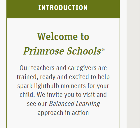 Primrose School of Huebner Village