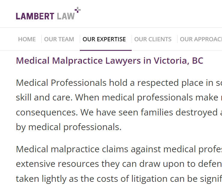 Lambert Law