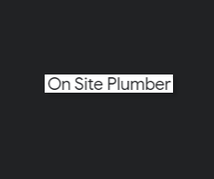 On Site Plumber & Leak Detection