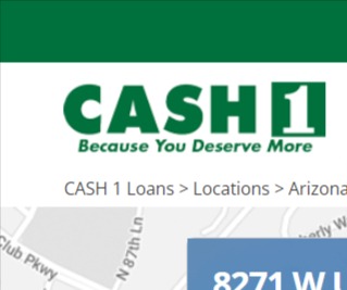 CASH 1 Loans