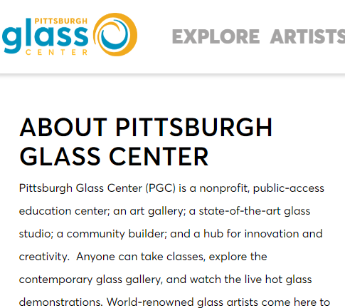 Pittsburgh Glass Center