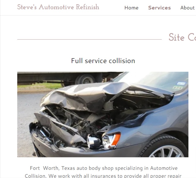 Steve's Automotive Refinish