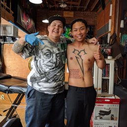 Friday 13th flash Tattoo I got in San Diego at full circle tattoo by  Emiliano  rtattoos